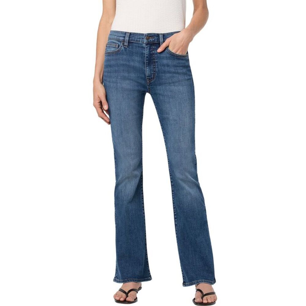 Hudson Jeans Womens  Blair High-Rise Bootcut W/ Flap Jean, Blue